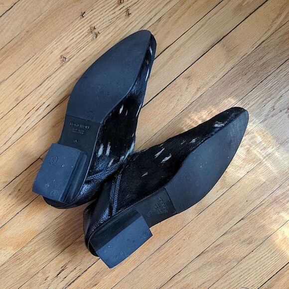 Home Work Atelier Handmade Ankle Boots Leather Pony Calf Hair Booties Western 5 - Picture 11 of 12